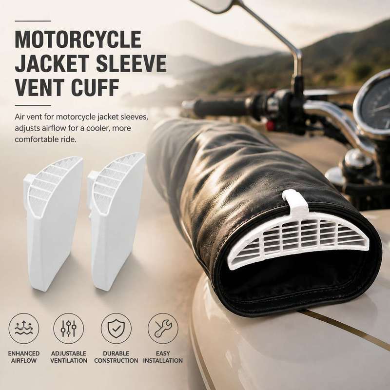 Riding Gear - Motorcycle Jacket Sleeve Vent Cuff Air