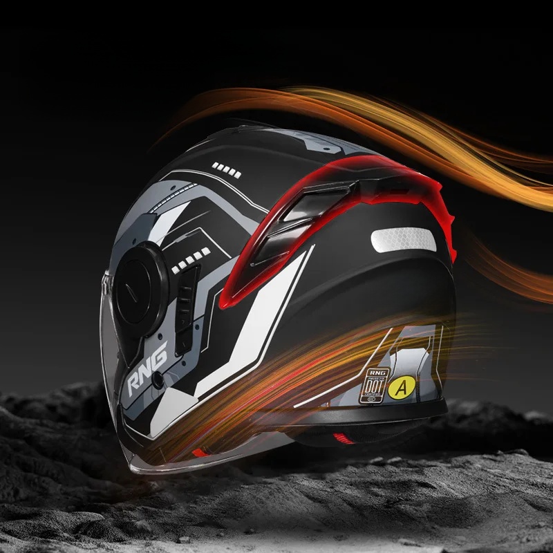 motorcycle 3/4 helmet with Blu - Full Face Motorcycle Helmet With Bluetooth 评论和价格