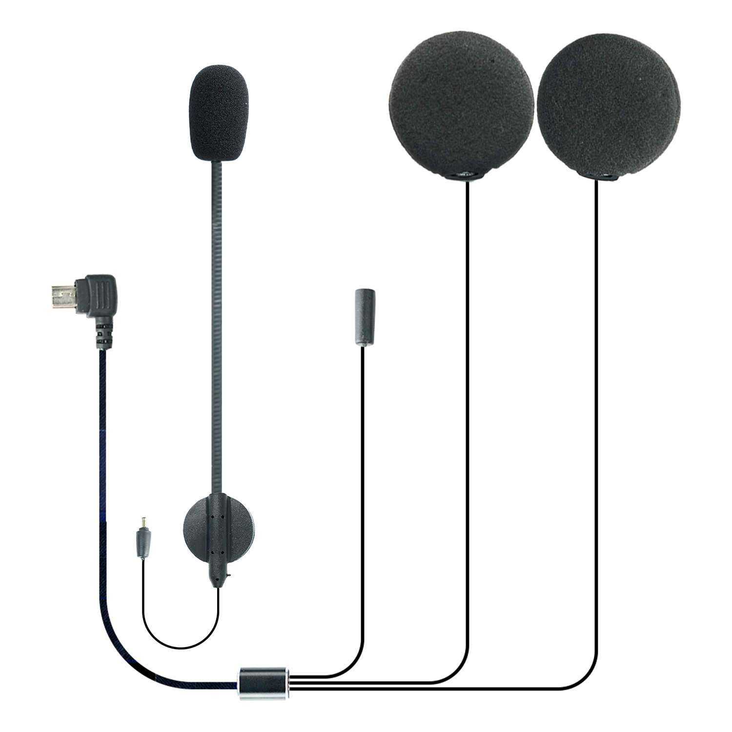 Fodsports Microphone Speaker E - Universal Motorcycle Helmet Intercom Headset 评论和价格