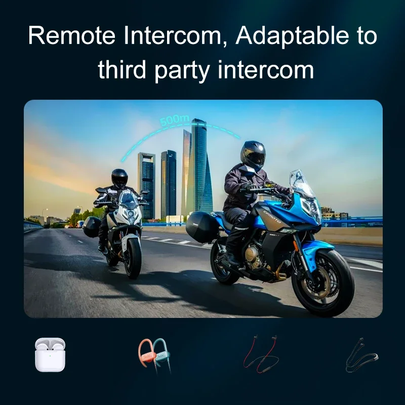 Y20 Pro 1/2x Motorcycle Interc - Universal Motorcycle Helmet Intercom Headset 评论和价格