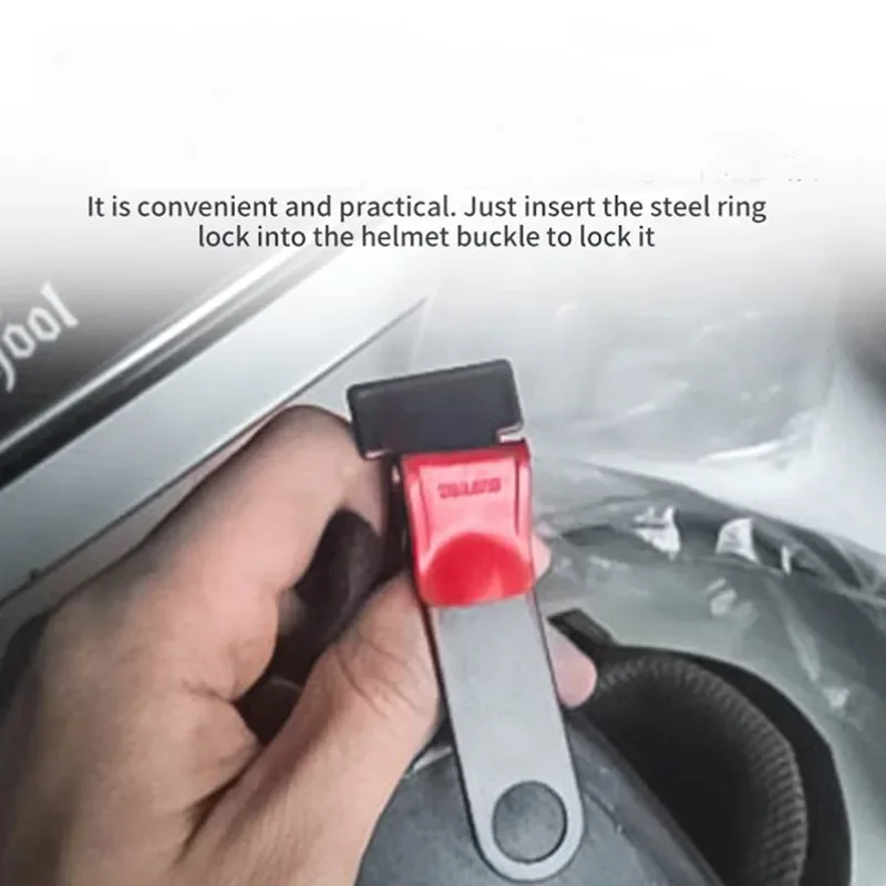1Pair Anti-theft Motorcycle He - Quick Release Buckle Motorcycle Helmet 评论和价格