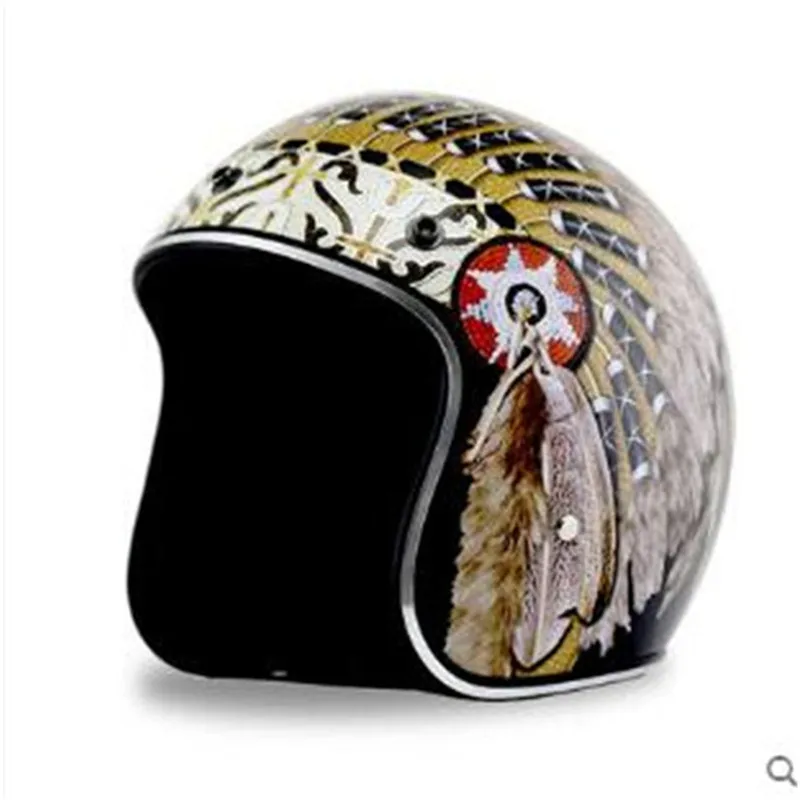 2025 New Retro Vintage Open Fa - Vintage Open Face Retro Helmet 评论和价格