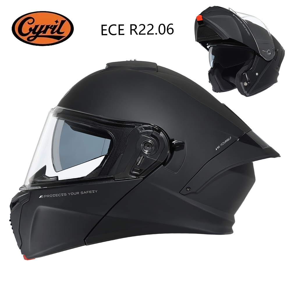 CYRIL Modular Helmet Motorcycl - Modular Flip Up Motorcycle Helmet Dot Approved 评论和价格