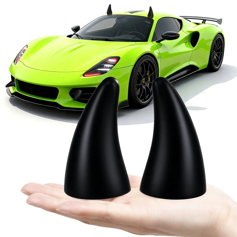 Self-Adhesive 3D Devil Horns S - Motorcycle Helmets 评论和价格