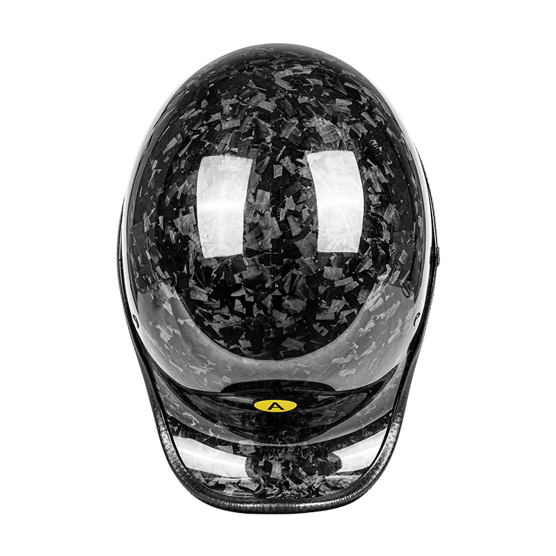 Premium Carbon Fiber Open Face - Carbon Fiber Lightweight Motorcycle Helmet 评论和价格