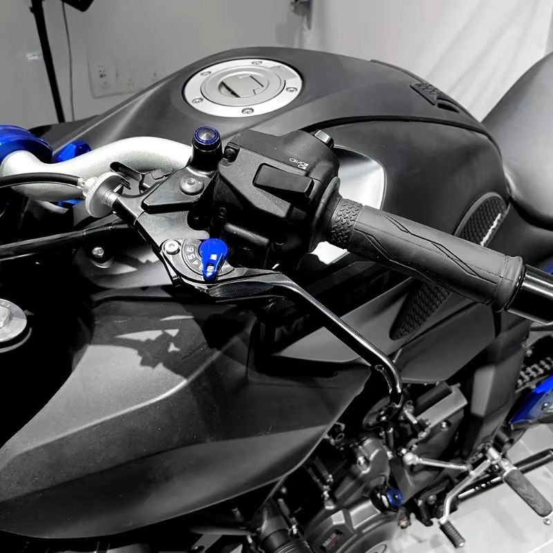 New For Yamaha MT07 2025 2026  - Cnc Aluminum Adjustable Brake Clutch Levers 评论和价格