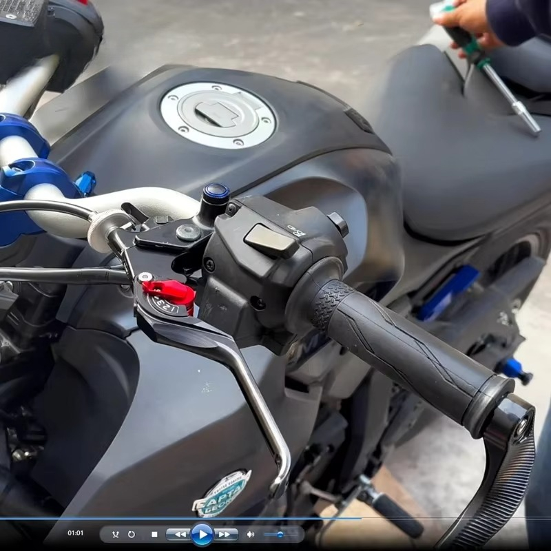 New For Yamaha MT07 2025 2026  - Cnc Aluminum Adjustable Brake Clutch Levers 评论和价格