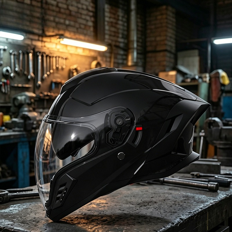Motorcycle Helmet Four Seasons - Full Face Motorcycle Helmet With Bluetooth 评论和价格