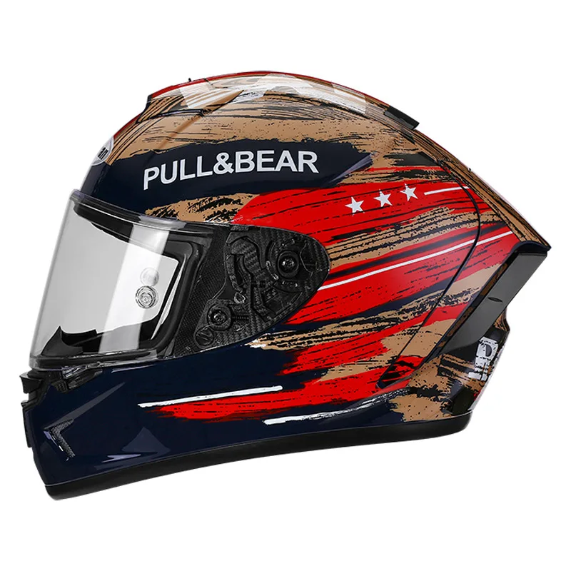 New Model High Quality Off-roa - Full Face Motorcycle Helmet With Bluetooth 评论和价格